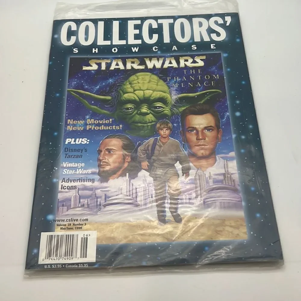 ‎Star Wars Collectors showcase magazine NWT